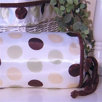 Ash Lemon Polka Dot Bolster