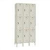 Quick Ship: Box Locker - Triple Tier - 3 Sections (Unassembled)