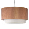 2 Light Drum Pendant