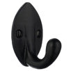 Beslagsboden 2.313" Rustic Single Hook in Wrought Iron