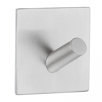 Beslagsboden Design Self Adhesive Hook in Brushed Stainless Steel