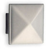 Beslagsboden Pyramid Knob in Brushed Nickel