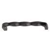Beslagsboden 3.875" Twist Drawer Pull in Wrought Iron