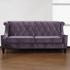 Barrister Velvet Sofa 