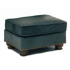 Carlton Leather Ottoman