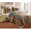 Katy 3 Piece Quilt Set - King