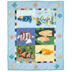 Ocean Schools 6 piece Crib Bedding Set