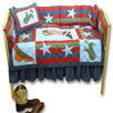 Wild West 6 piece Crib Bedding Set