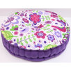 Botanical Purple Floor Pillow