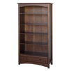 Jayden Espresso Bookcase