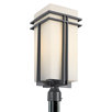 Tremillo One Light Post Lantern in Black
