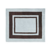 Blue and Chocolate Hotel Baby Accent Floor Rug