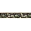 Camo Green Wallpaper Border