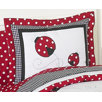 Polka Dot Ladybug Pillow Sham