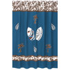 Surf Blue Collection Shower Curtain 
