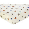 Jungle Time Fitted Crib Sheet