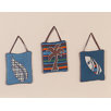 Surf Blue and Brown Wall Hanging
