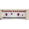 Polka Dot Ladybug Window Valance