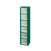 Plastic Cubby Locker - 6 Tier - 1 Section