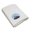 Ahoy Mate! Applique Coral Fleece Blanket