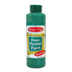 Green Poster Paint Bottle