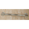 24" Wall Mounted Decorative Grab Bar in Chrome