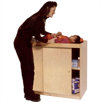 Changing Table with Plywood Doors
