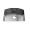 Vintage Undermount Stainless Steel Single Bowl Kitchen Sink