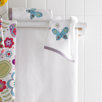 Bambini Butterflies Embroidered Towels (Set of 6)
