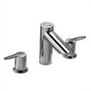Grail Double Handle Deck Mount Non-Diverter Roman Tub Faucet Trim