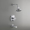 Margaux Rite-Temp Bath and Shower Faucet Trim  with Cross Handle