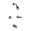 Coralais Bath and Shower Faucet Trim with Lever Handles