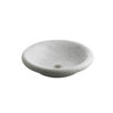 Botticelli 17" Bathroom Vessel Sink in White
