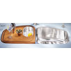 Vision 45" Stainless Steel Double Bowl Kitchen Sink