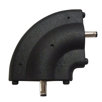 PVC Right Angle Connector for Thin Linear Strip Lights
