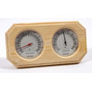 Deluxe Wood Thermometer and Hygrometer