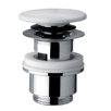 Universal Oversized Push-Touch Bathroom Sink Drain with Overflow