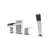 Kenzo 4-Hole Roman Tub Trim with Handheld Shower