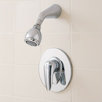 Ceramix Volume Shower Head and Arm Trim