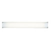 Edge Small Slim Bath Strip Light in Satin Nickel