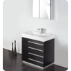 Senza Livello 30" Modern Bathroom Vanity