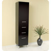 Bathroom Linen Cabinet in Espresso