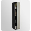 Bathroom Linen Cabinet with Four Cubby Holes and Mirror