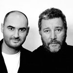 Philippe Starck with Eugeni Quitlle