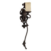 River Crest 32" One Light Wall Sconce in Rustic Iron