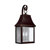 Collins Hill Outdoor Wall Lantern in New Bronze
