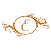 Fancy Delightful Elements Monogram Wall Decal