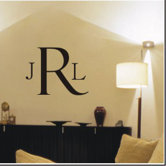Classic Monogram Wall Decal