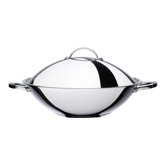 36cm WOK mit gew&ouml;lbtem Deckel