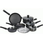 Initiatives Aluminum 10-Piece Cookware Set